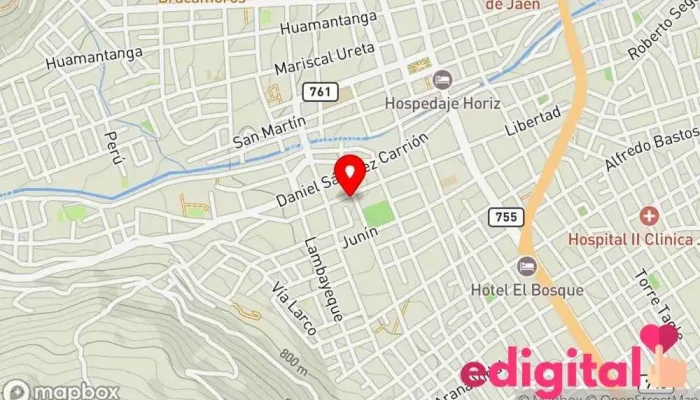 mapa de Farmacia Mega Arcangel Farmacia en Jaén