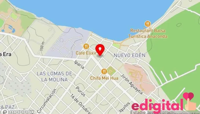 mapa de FARMACIA MELCHORITA EIRL. Farmacia en Pucallpa