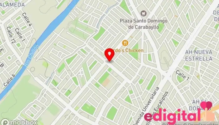 mapa de Farmacia Misalud Farmacia en Carabayllo