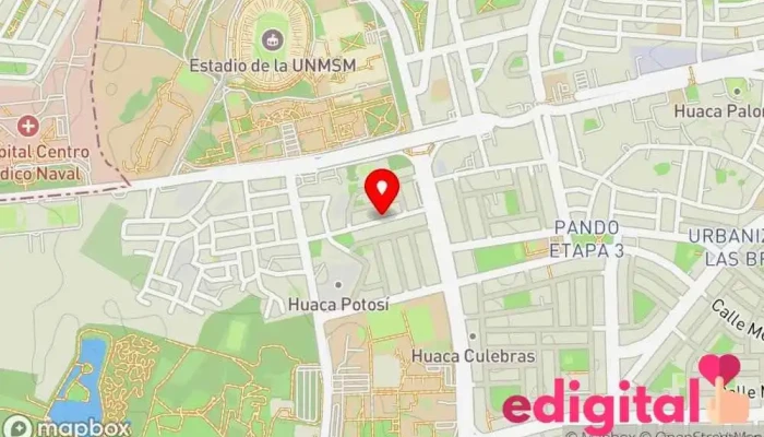 mapa de Farmacia Rigel Farmacia en Lima