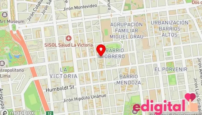 mapa de Farmacia Samirc Farmacia en Lima