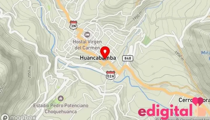 mapa de Farmacia San Jose Farmacia en Huancabamba
