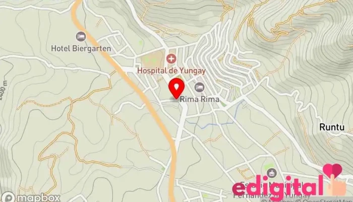 mapa de Farmacia San Roque Farmacia en Yungay