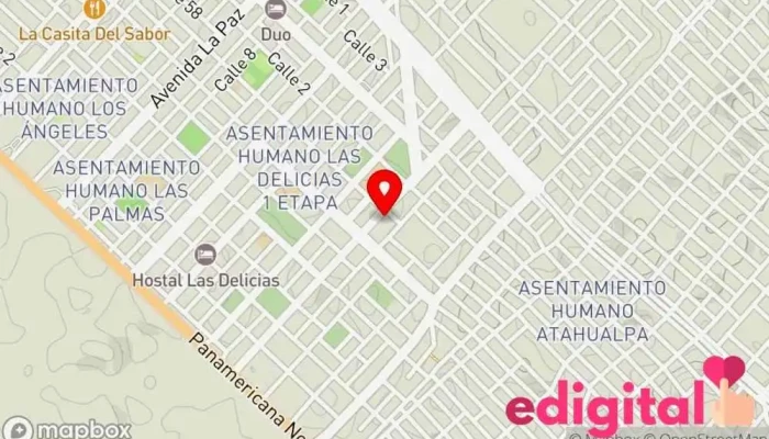 mapa de Farmacia Sankifarma Farmacia en Nuevo Chimbote