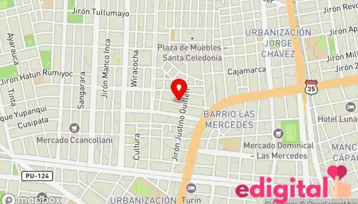 mapa de Farmacia SANTA AURELIA Farmacia en Juliaca