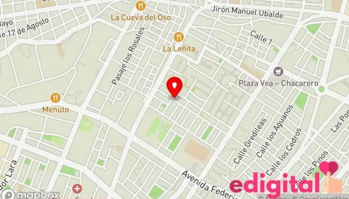 mapa de Farmacia Santa Clara Farmacia en Trujillo