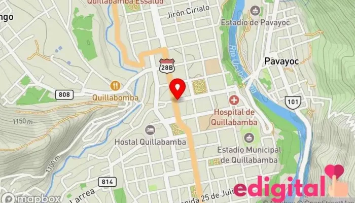 mapa de Farmacia Sr. De Huanca Farmacia en Quillabamba