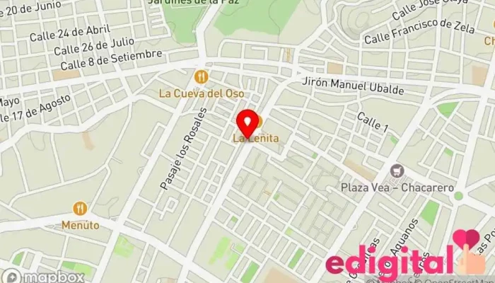 mapa de Farmacia Susana Farmacia en Trujillo