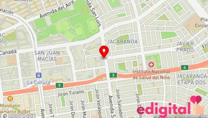 mapa de Farmacia Susy Farmacia en Lima