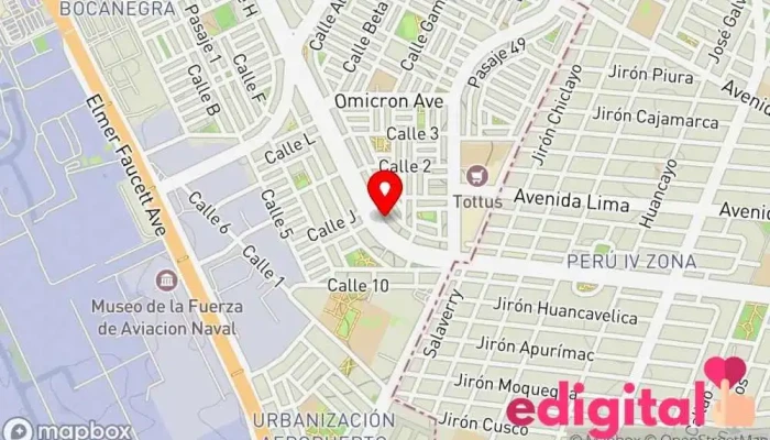 mapa de Farmacia Tenorio Farmacia en Callao