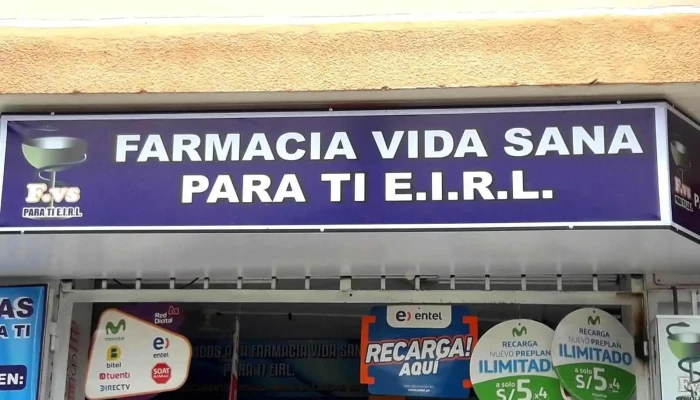 Farmacia Vida Sana Para Ti E.i.r.l. - Huancayo 12001