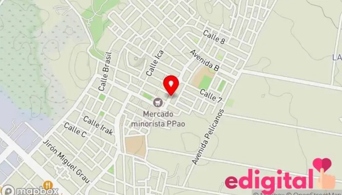 mapa de Farmacia Y Perfumería Farmaceci Farmacia en Nuevo Chimbote