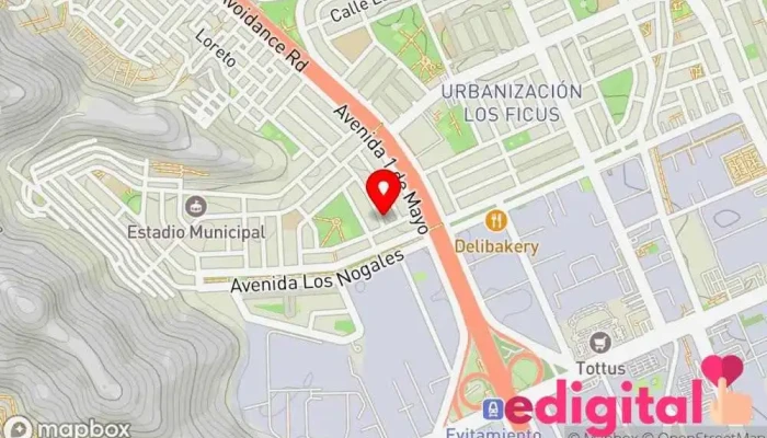 mapa de Farmacias Cruz Verde Farmacia en Santa Anita