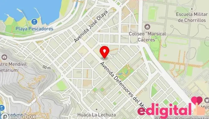 mapa de FarmaMía Farmacia en Lima