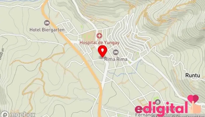 mapa de Farmarecuay Botica - Perfumeria Farmacia en Yungay