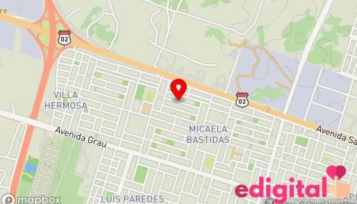 mapa de FARMYSOL Farmacia en Piura