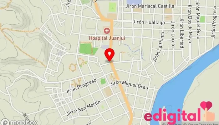 mapa de G Farma Farmacia en Juanjuí