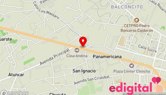mapa de Inkafarma - Parque Chincha Farmacia en HVP2+FF5