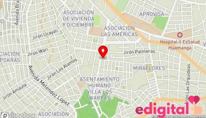 mapa de Inkafarma ayacucho 12 Farmacia en Ayacucho