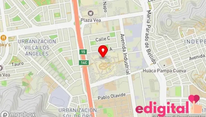 mapa de Inkafarma Farmacia en Independencia