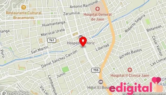 mapa de INKAFARMA Farmacia en Jaén