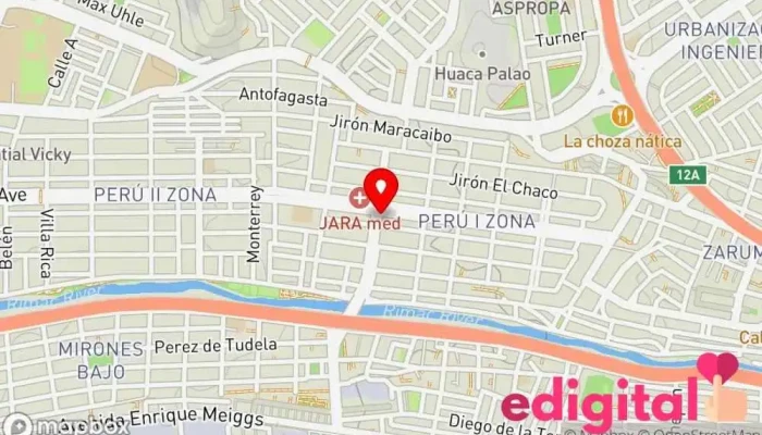 mapa de InkaFarma Farmacia en Lima