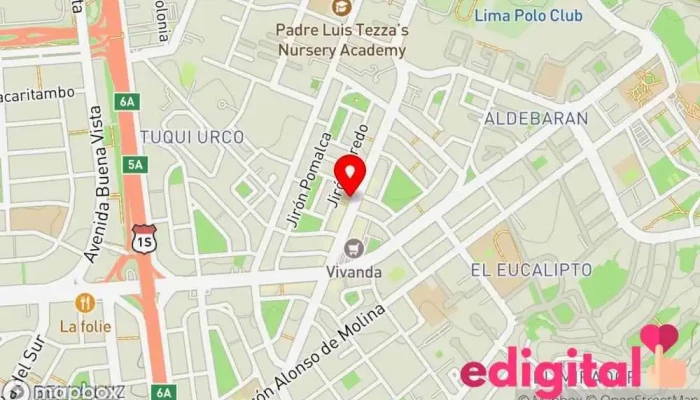 mapa de Inkafarma Farmacia en LIMA