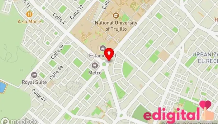 mapa de InkaFarma Farmacia en Trujillo