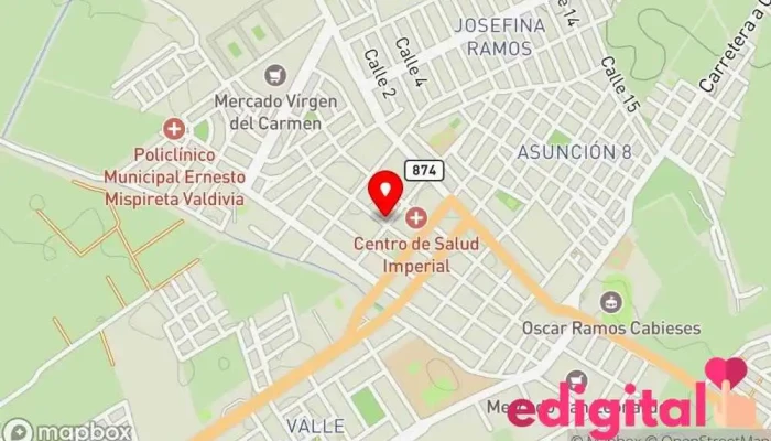 mapa de Inkafarma Farmacia en Imperial