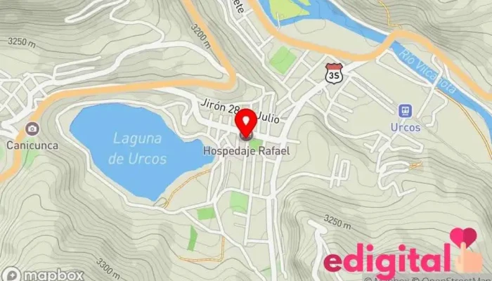 mapa de InkaFarma Farmacia en Urcos