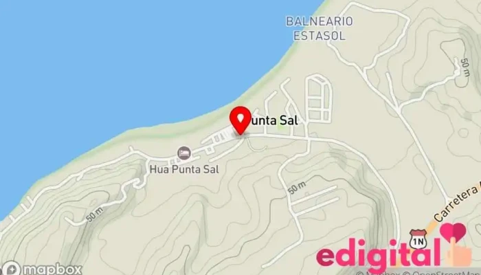mapa de INKAFARMA Farmacia en Punta Sal