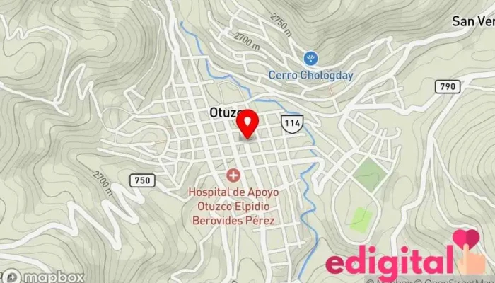 mapa de Inkafarma Farmacia en Otuzco