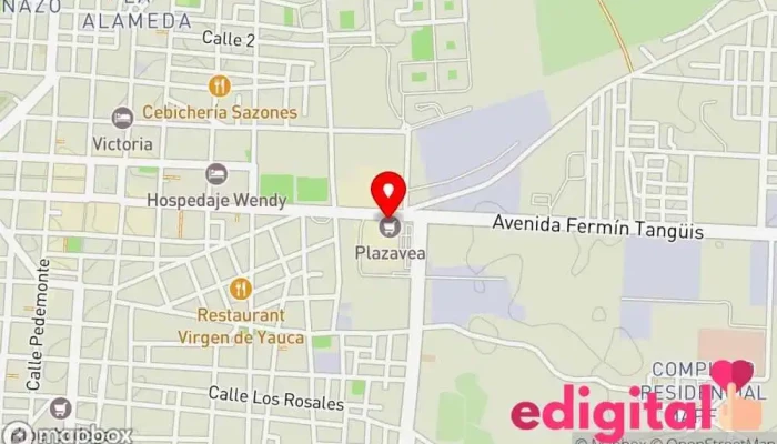 mapa de inkafarma Farmacia en Pisco