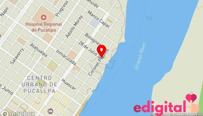 mapa de INKAFARMA Farmacia en Huánuco