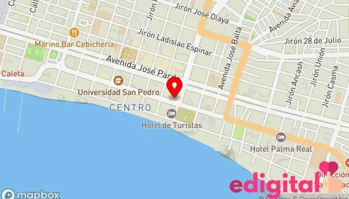 mapa de INKAFARMA Farmacia en Santa