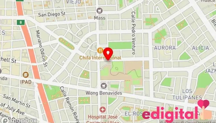 mapa de INKAFARMA Farmacia en Lima