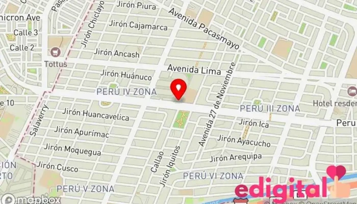 mapa de Inkafarma Farmacia en LIMA