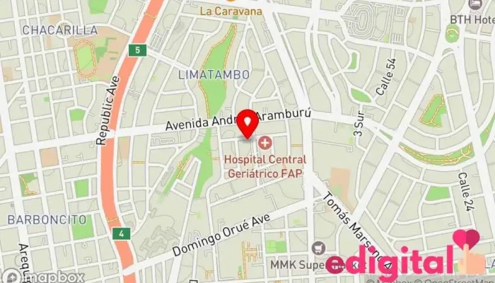 mapa de Inkafarma Farmacia en LIMA