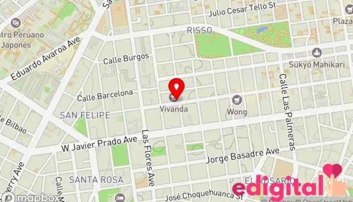 mapa de Inkafarma Farmacia en LIMA