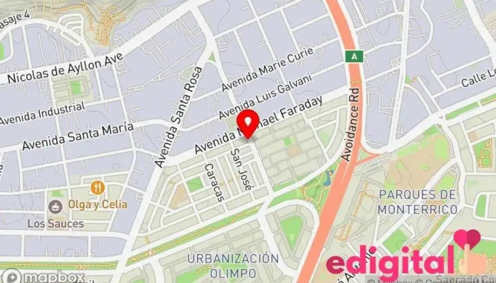 mapa de INKAFARMA Farmacia en Lima