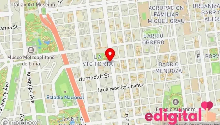 mapa de Inkafarma Farmacia en Lima
