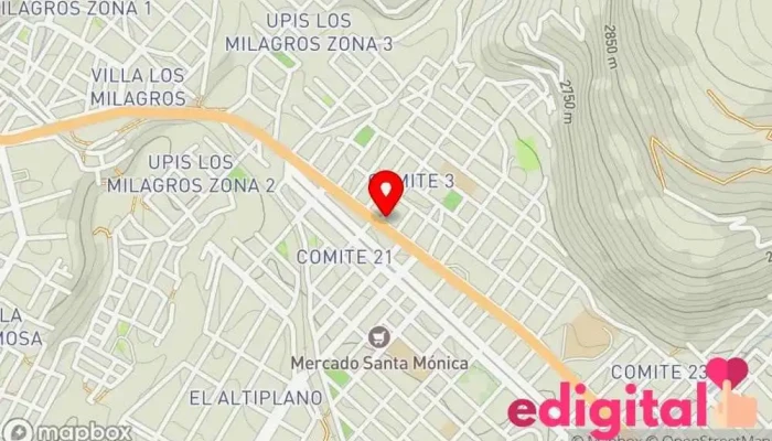 mapa de Inkafarma Farmacia en Yura