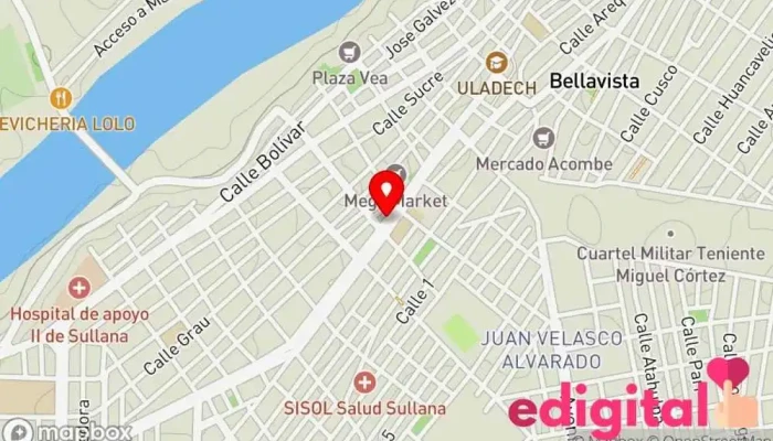 mapa de Inkafarma Sullana 3 Trabajo Farmacia en Sullana