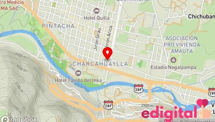 mapa de INTIFARMA Farmacia en Urubamba