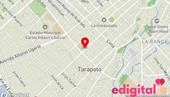 mapa de La Inmaculada Farmacia en Tarapoto
