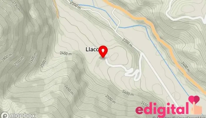 mapa de Llacce, Acobamba - Acobamba Parque en Toccarayoc