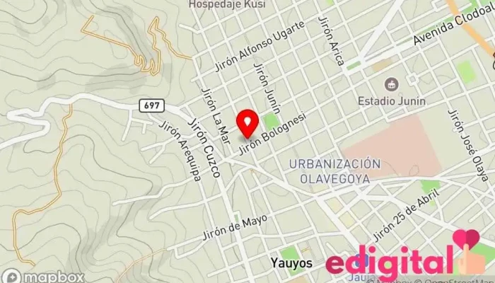 mapa de Luafarma Farmacia en Jauja