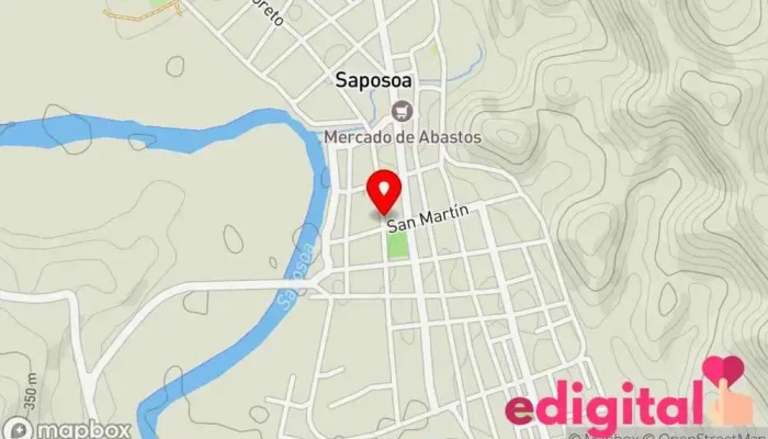 mapa de M & D Farma Farmacia en Saposoa