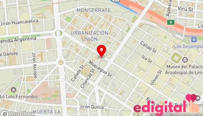 mapa de MAFARM Farmacia en Lima