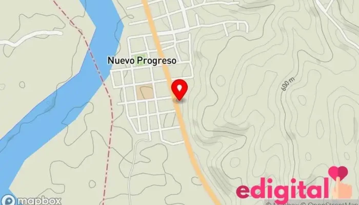mapa de Mendo Farma Farmacia en Nuevo Progreso